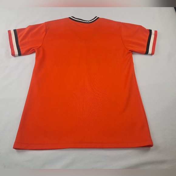 BALTIMORE ORIOLES Baseball Jersey Size L Vintage Pro Knit Label - Picture 11 of 11